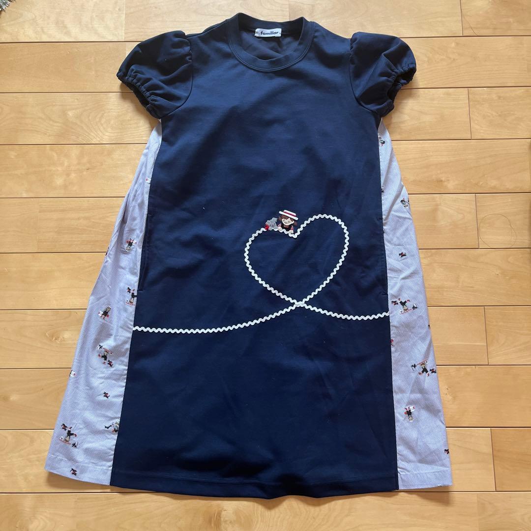 レア❗️美品♡ほぼ未使用♡familiar ワンピース