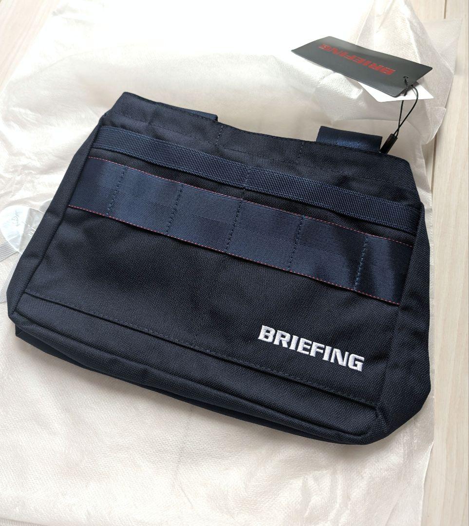新品未使用★BRIEFING カートバッグ　トート　ネイビー　ブリーフィング