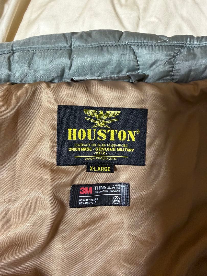 超美品　HOUSTON ナイロンリップベトナムジャケット　XL