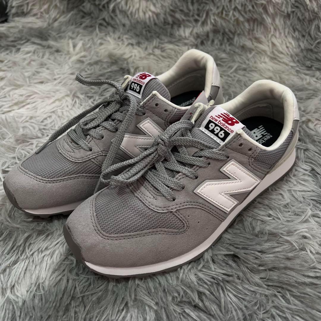 未使用品　New Balance 996 グレー スニーカー 24.5cm