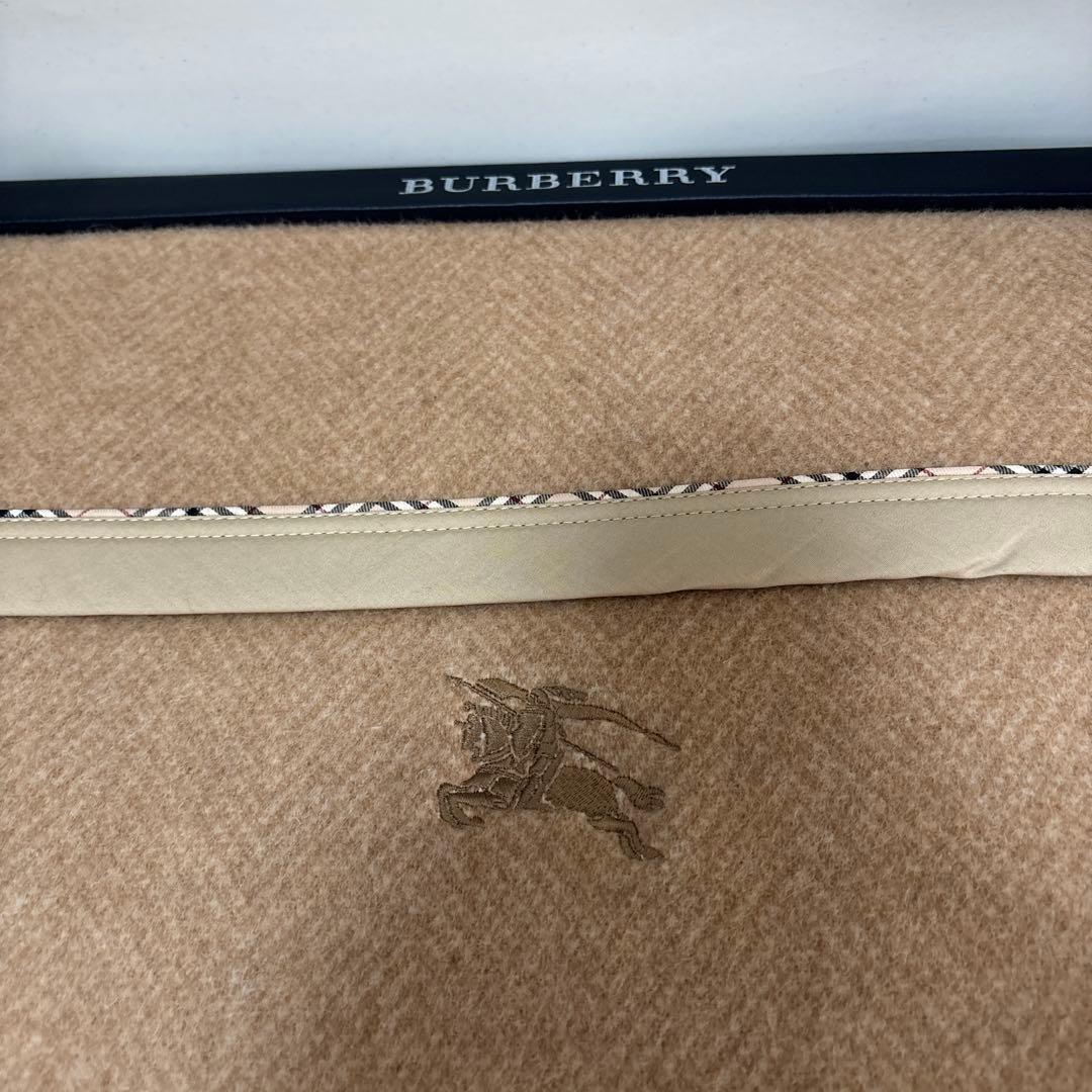 未使用☆☆ Burberry ウール100%毛布