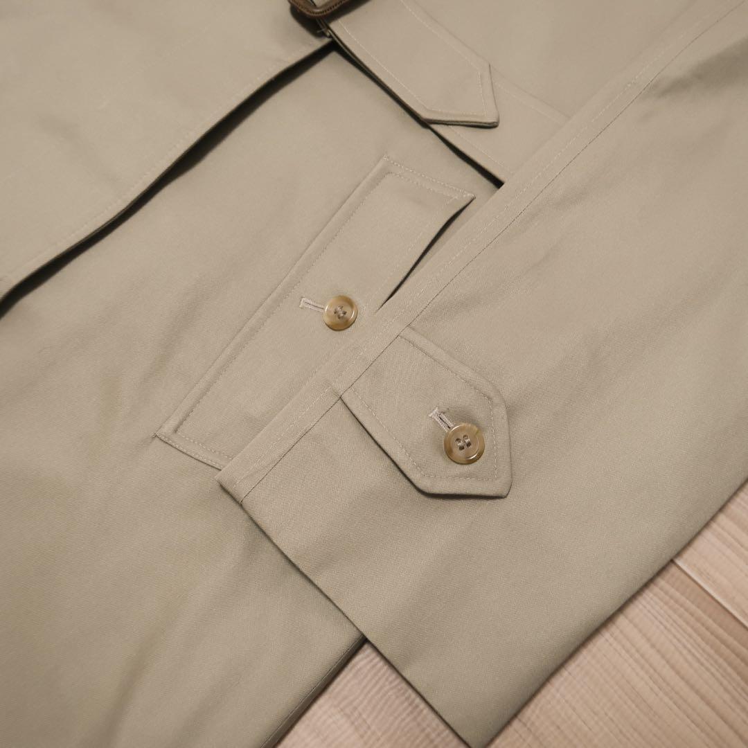 貴重 80's 英国製 ビンテージ バーバリー ステンカラーコート ベルト付き