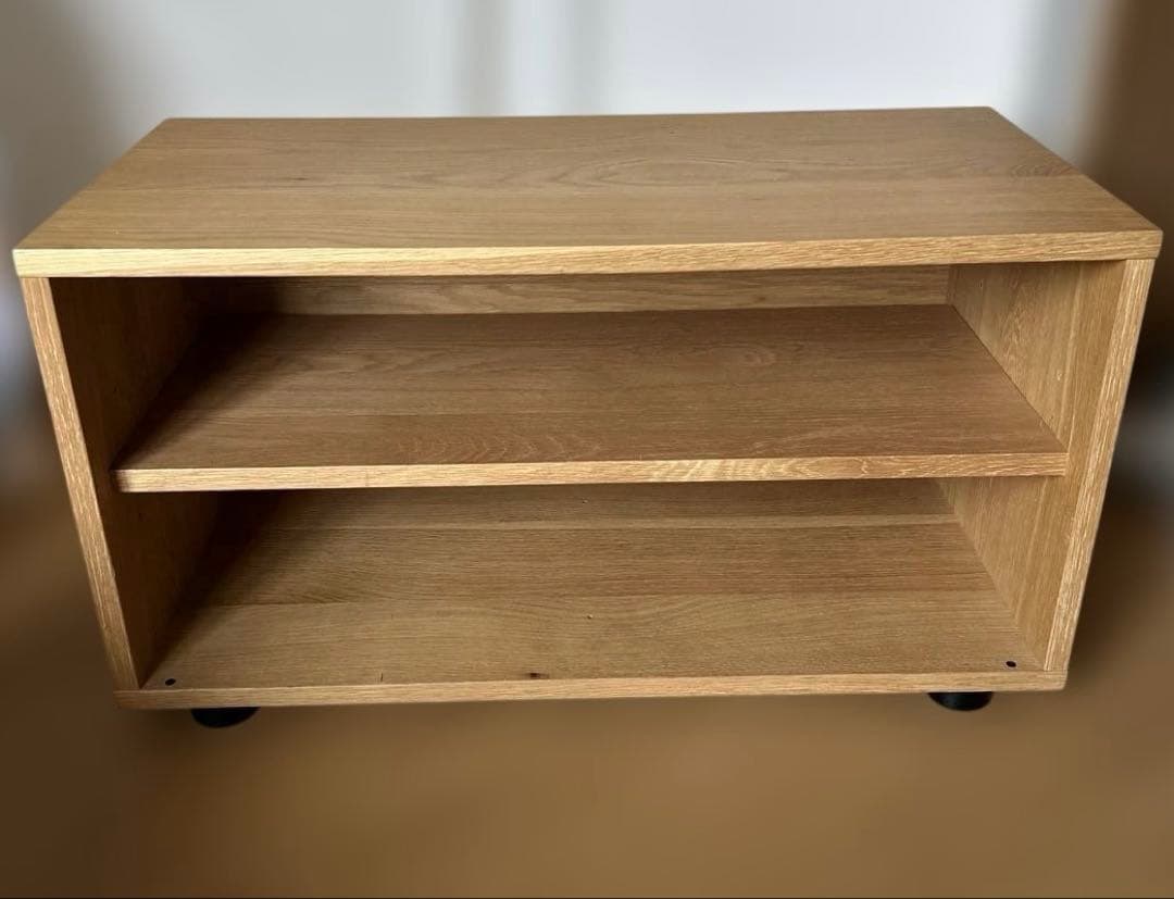 MUJI 無印良品　オーク材キャビネット　送料込み