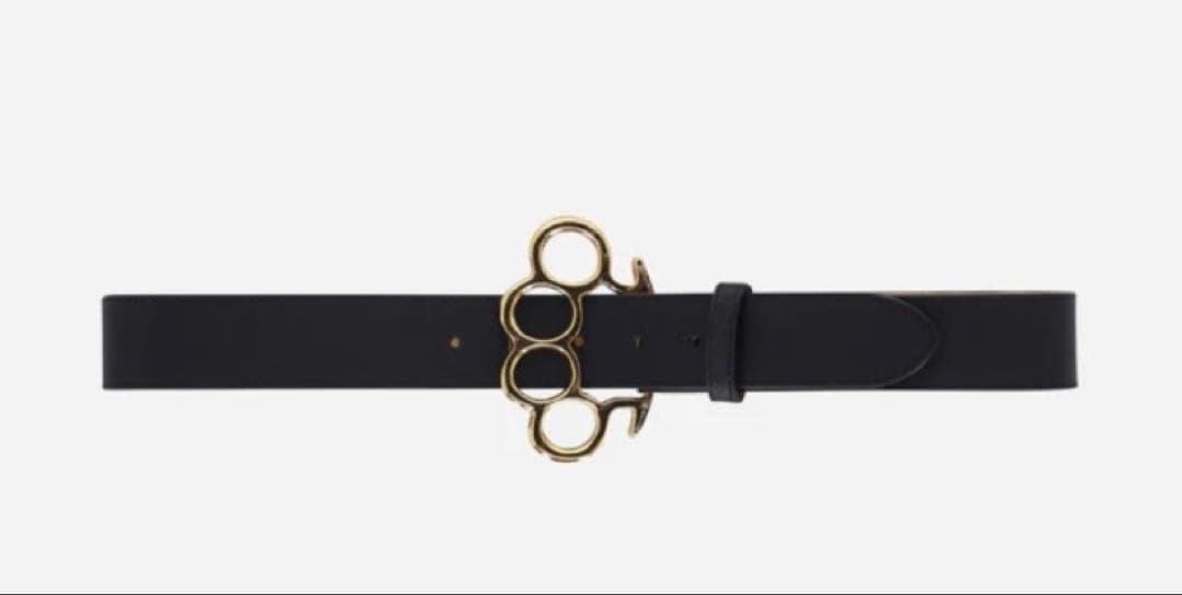 WACKO MARIA Johnny Leather Belt ベルト　32