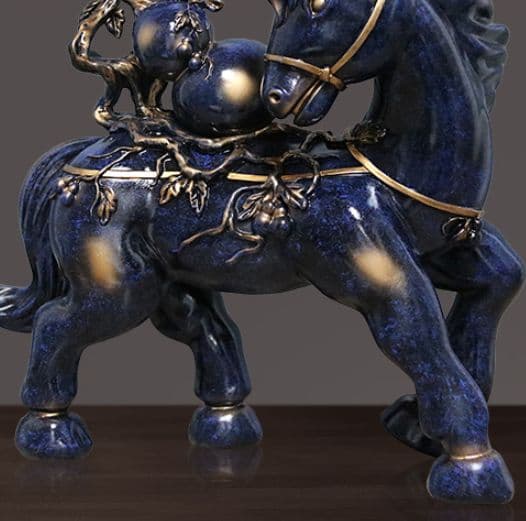 馬 地相 美術品 工芸品  家に置物 贈り物をする 装飾品