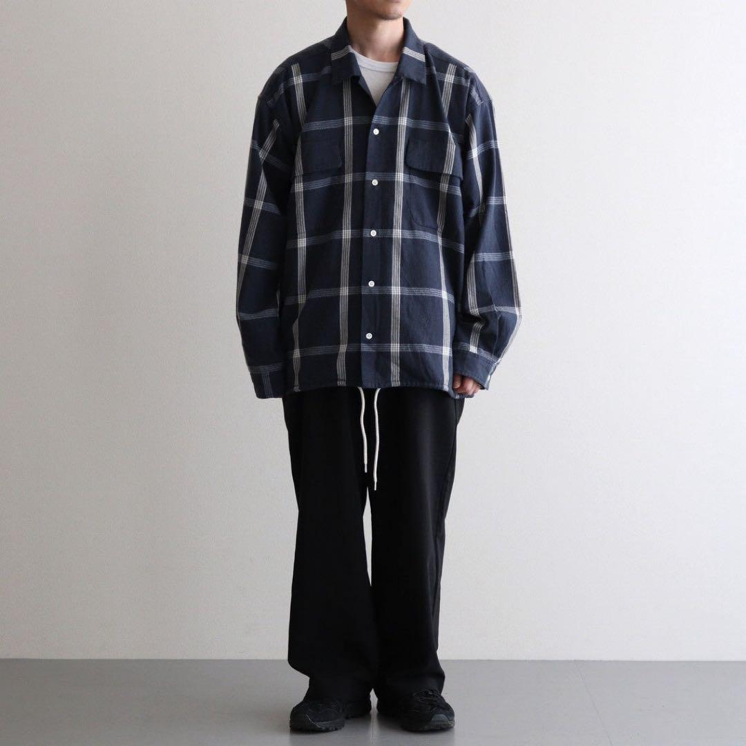 【新品】nanamica パラカ チェック シャツ　フランネル