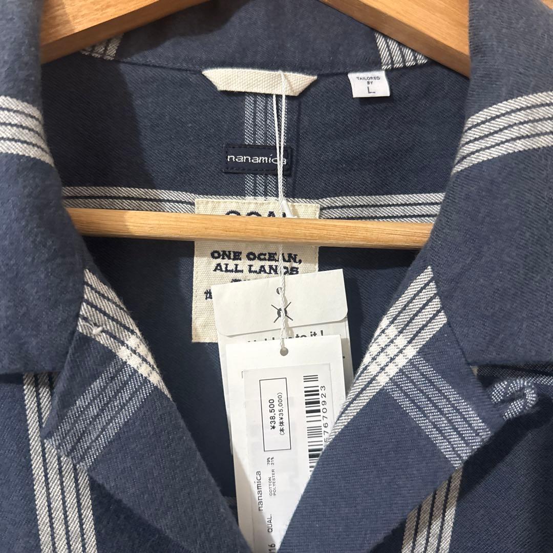 【新品】nanamica パラカ チェック シャツ　フランネル