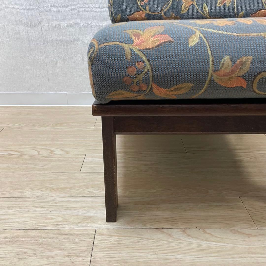 希少 美品 カリモク karimoku ローチェア 椅子 ①