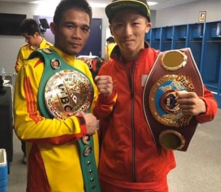 ボクシング世界チャンピオン、シーサケットの直筆サイン