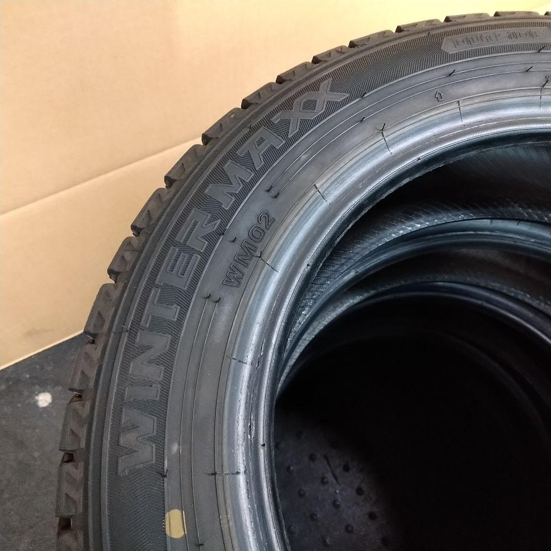 ★バリ山 155/65R14 ダンロップウインターマックスWM02 23年製4本