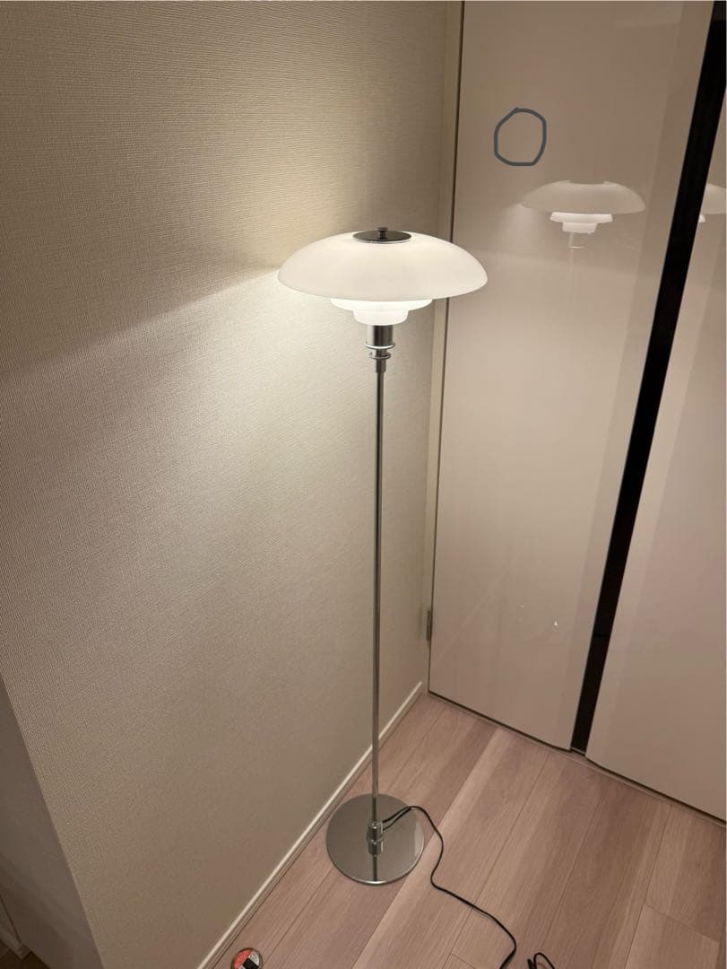 【極希少】ルイスポールセン風 北欧デザイン フロアランプ スタンドライト