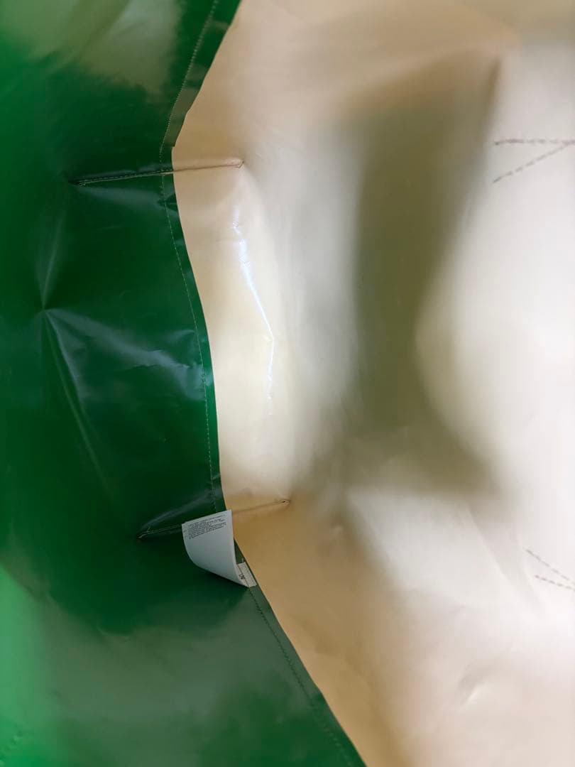 marni pvc マルニ トートバッグ クリーム×グリーン