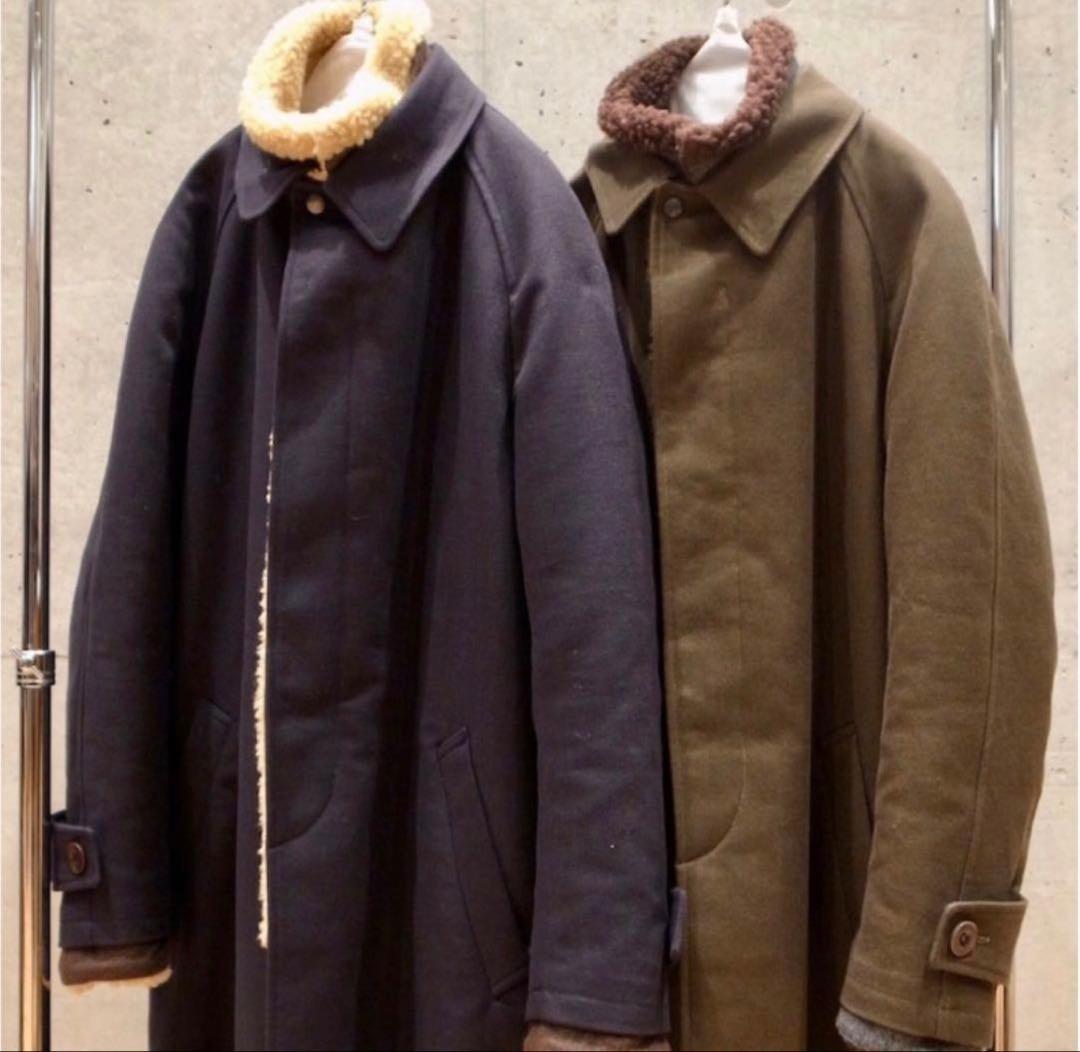 kolor BEACON アーミーサージ ステンカラーコート sacai メンズ