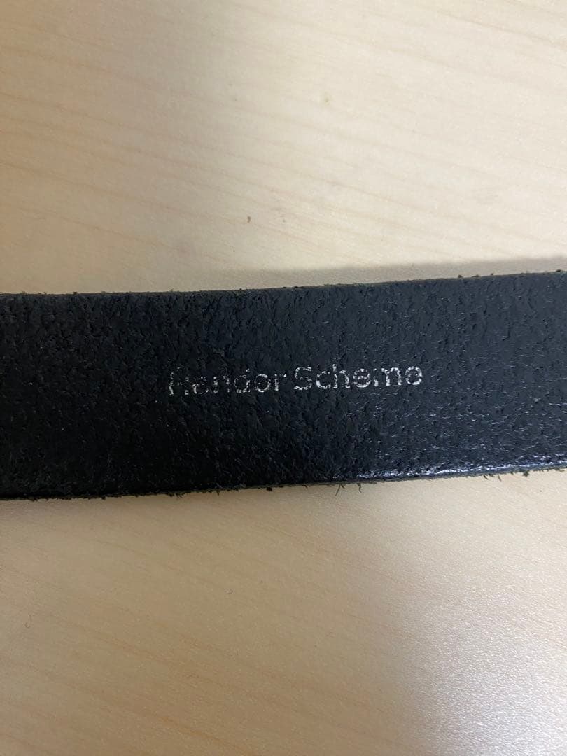 小物 Hender Scheme shrink shoulder belt BRACK