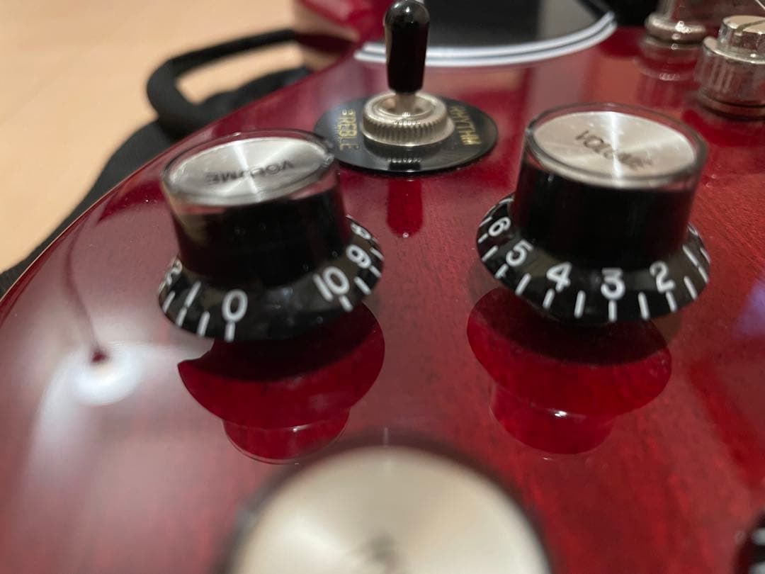 Epiphone SG Pro レフティーレッド、エレキギター