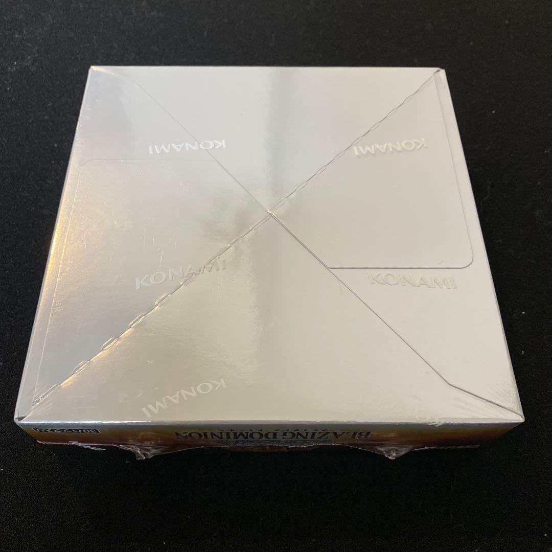 【新品未開封シュリンク付き】遊戯王　ブレイジング　ドミニオン　4box