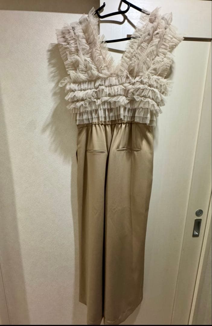 GIRL の3WAYチュールトップス＆オールインワンの2点セット