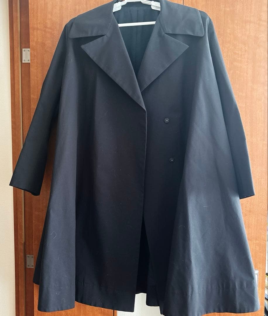 AMARC アマーク｜大草直子さん　ミドル丈フレアコート　黒