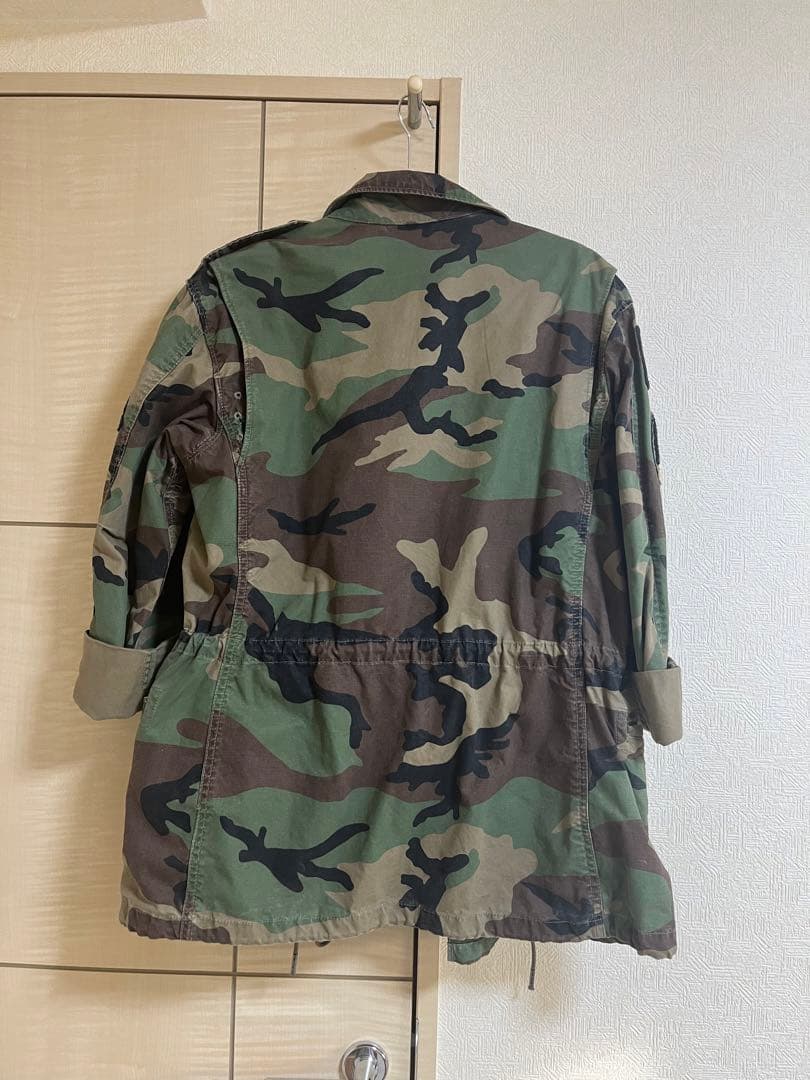 超美品なPOLO RALPH LAUREN 迷彩 ミリタリージャケット Lサイズ