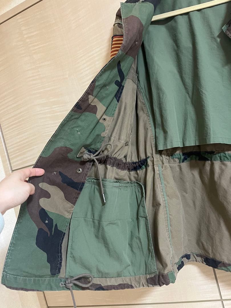 超美品なPOLO RALPH LAUREN 迷彩 ミリタリージャケット Lサイズ