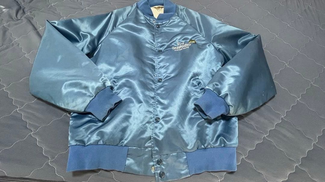 ゲーリーヤマモト Gary YAMAMOTO スタジャン　ブルー【USED】