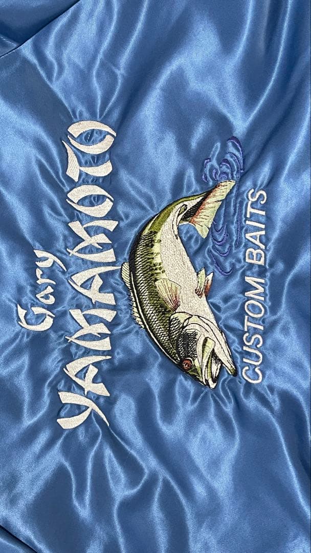 ゲーリーヤマモト Gary YAMAMOTO スタジャン　ブルー【USED】