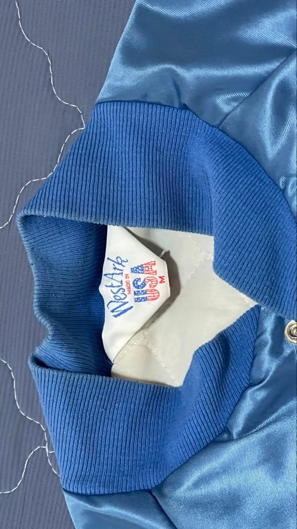 ゲーリーヤマモト Gary YAMAMOTO スタジャン　ブルー【USED】