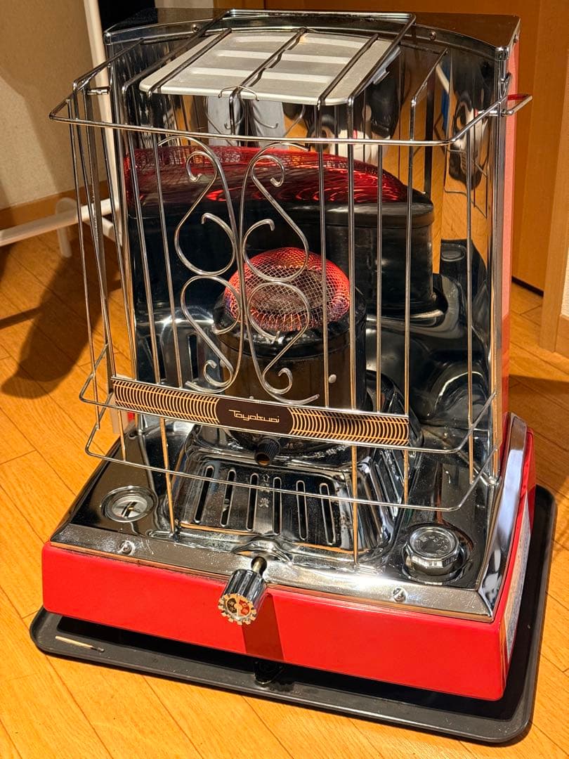 分解清掃整備済み 71年製 トヨクニ 昭和レトロ 石油ストーブ