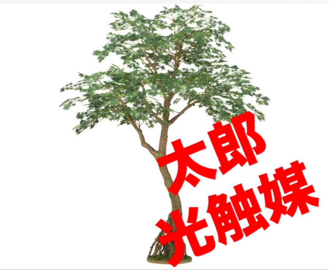 光触媒　人工観葉植物　フェイクグリーン　ヤマモミジ GREEN コアッド200