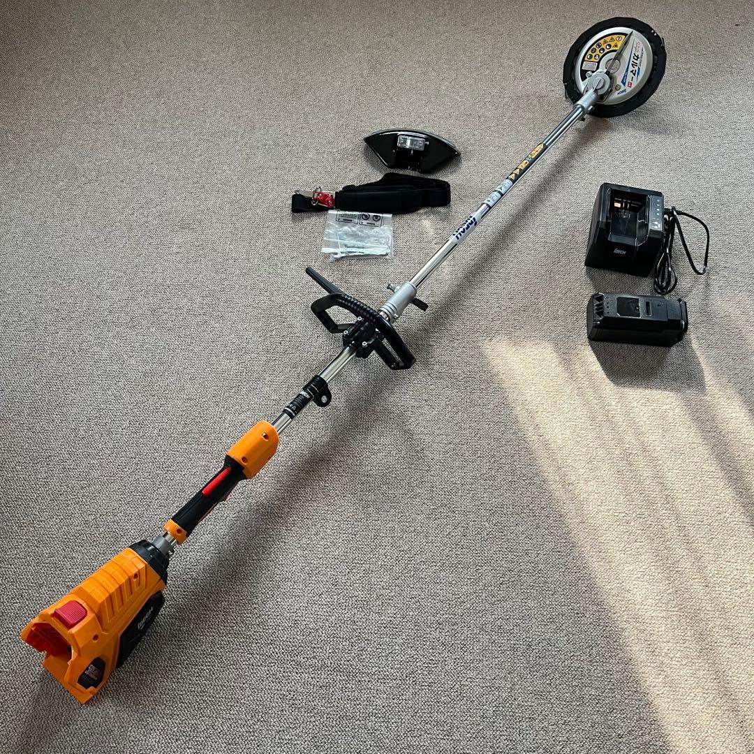 アイデック スーパーカルマー草刈機BBH800CL-201 バッテリー付き