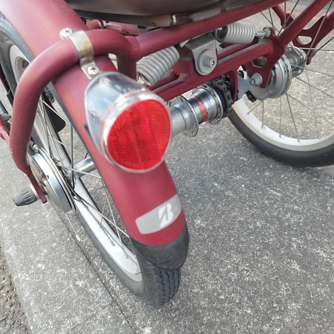 美品 ブリヂストン 電動三輪自転車 RAKUTTO ラクットワゴン 14.3Ah