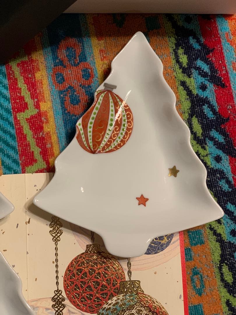 畑萬陶苑 ツリー型 手毬 ミラーボール 窯焼 誕生日 撮影会 記念日 クリスマス