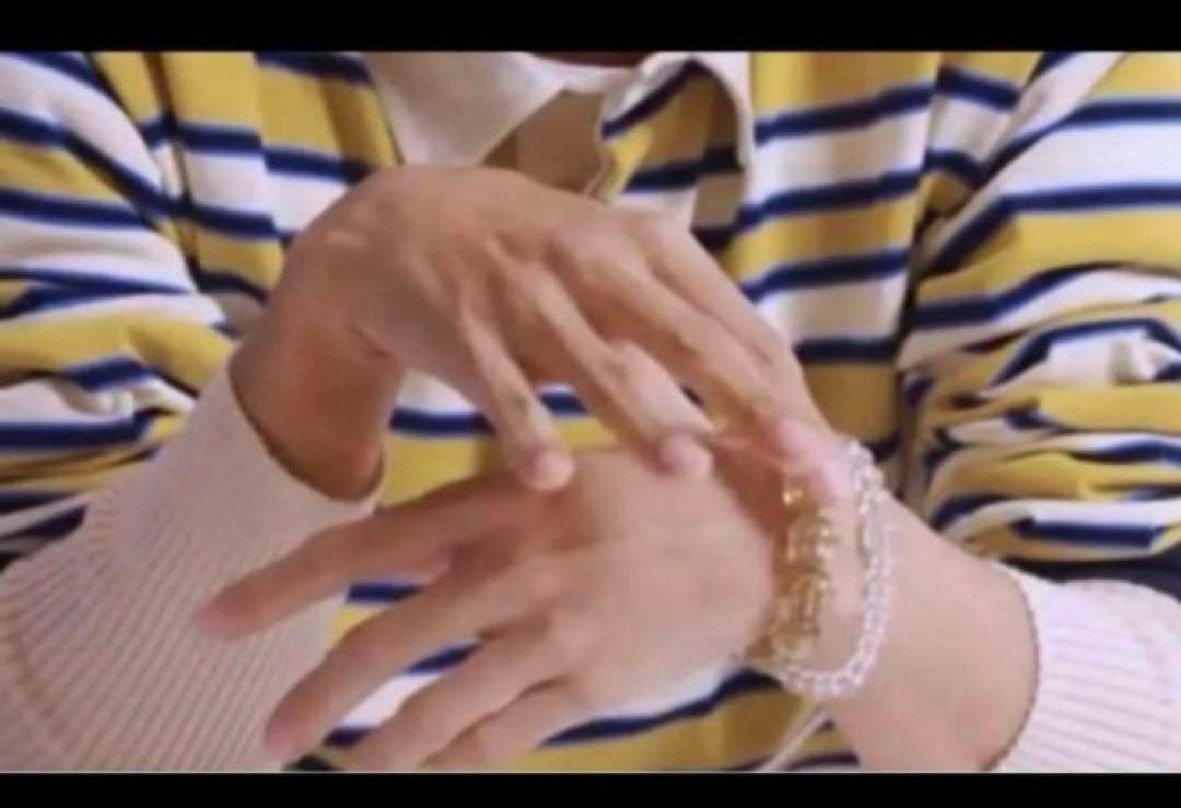 L【窪塚洋介着用】品薄 丹生川上神社 水晶 数珠 パワーストーン ブレスレットc