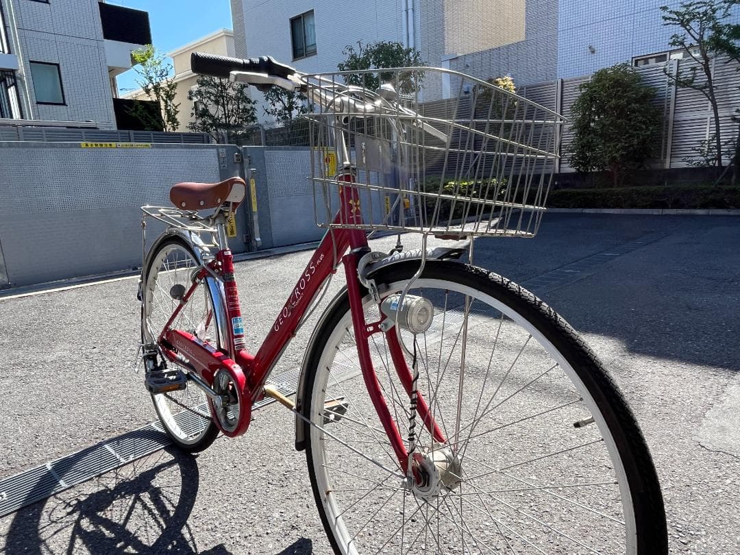 ジオクロスプラス　シティサイクル　２７インチ　外装６段