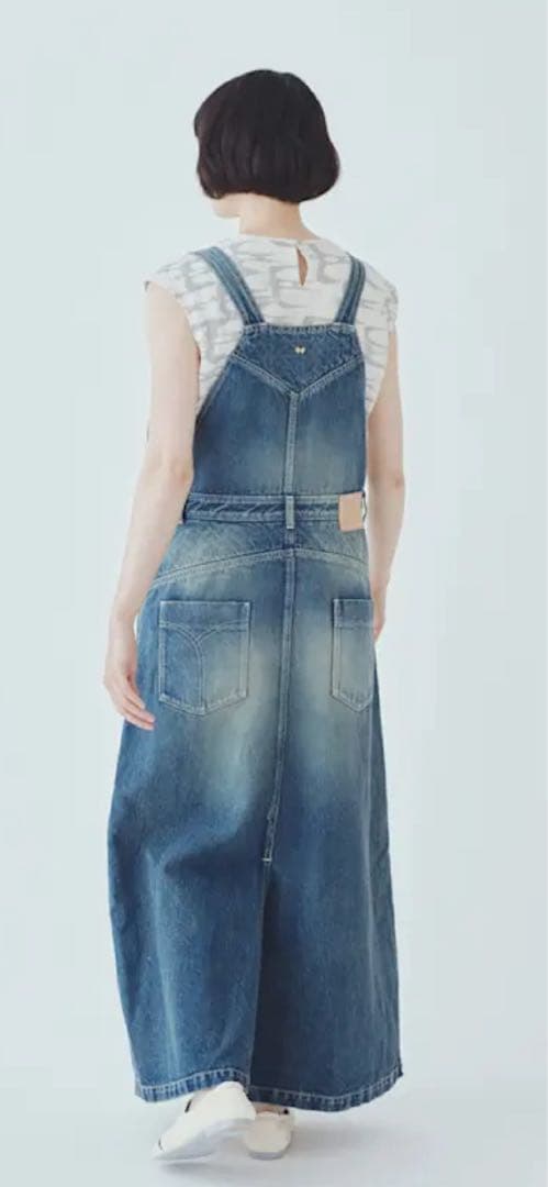 ミナペルホネン　always ジャンパースカート 2022 s/s 40サイズ