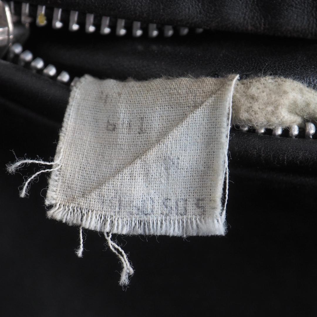 Schott　641　size40　シングルライダースジャケット　ライナー付き