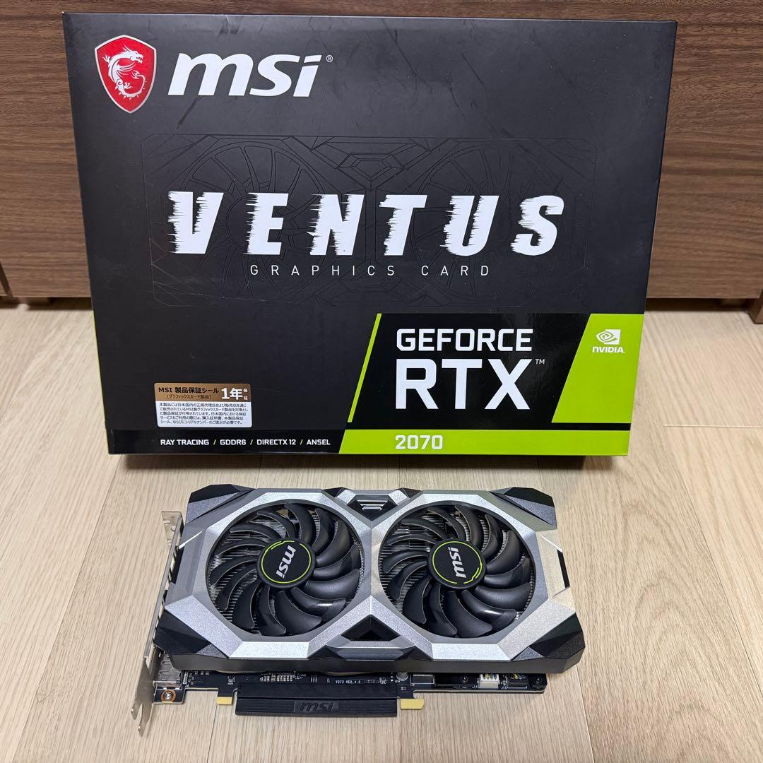 グラフィックボード・グラボ・ビデオカード MSI GeForce RTX 2070 Ventus