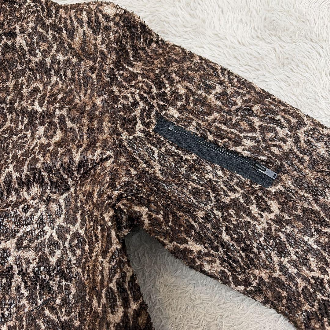 BRUNABOINNE レオパード ジャケット ブルーナボイン MA-1