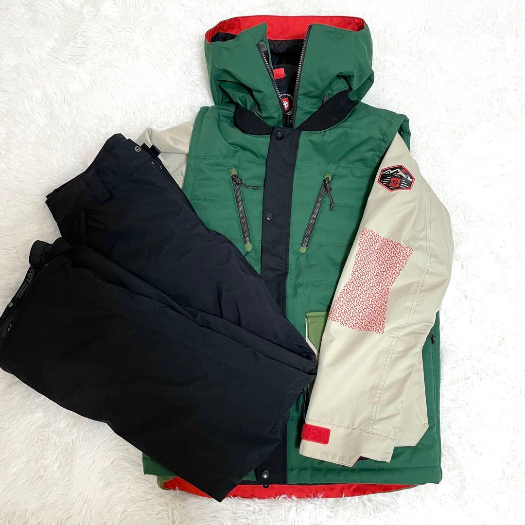 686 スノーボードウェア 上下セット  vest フルセット