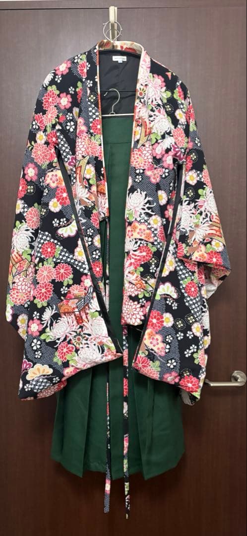 【卒業式・入学式】キャサリンコテージ 簡単袴セット 160 おまけ髪飾り付