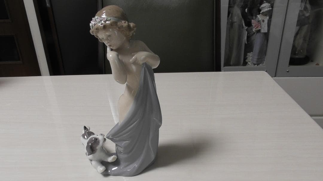 LLADRO　リヤドロ　【いたずらしないで】　リアドロ　インテリアＬ308