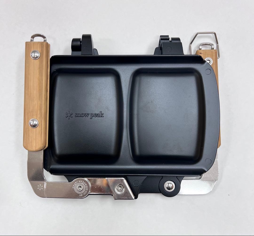 新品 peak トラメジーノ　ブラック　ホットサンドメーカー 非売品