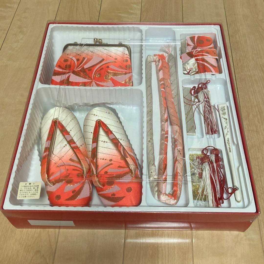 正絹 七五三 7歳 フルセット 着物中古
