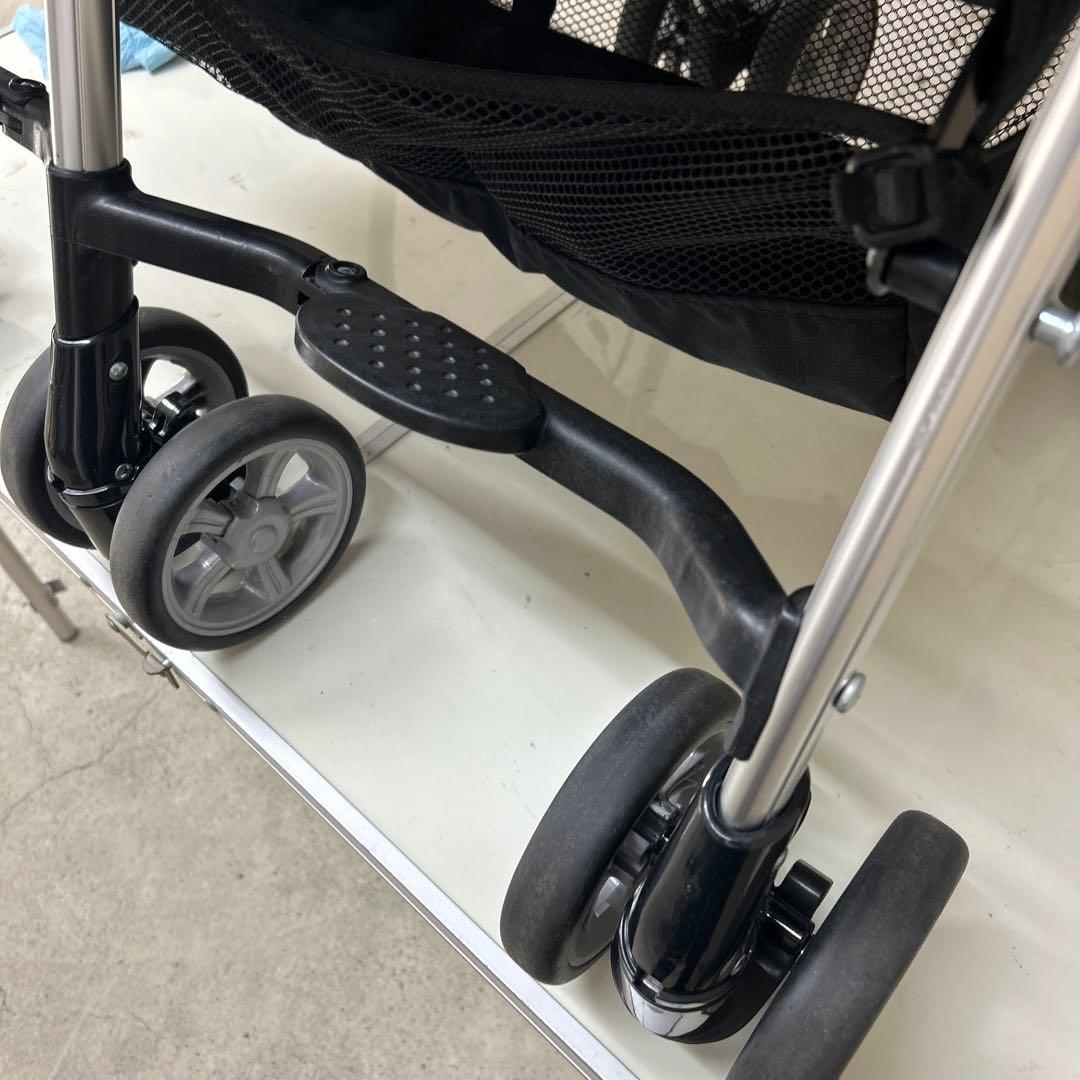 洗浄済　Combi コンビ ツインスピン GC 2人乗り ベビーカー 双子 兄弟