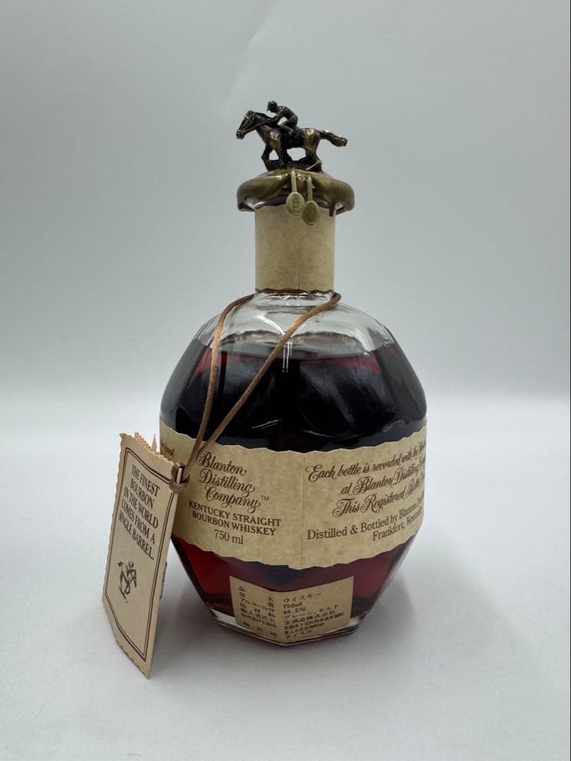 【未開封】ブラントン　Blanton バーボンウイスキー 1991年製