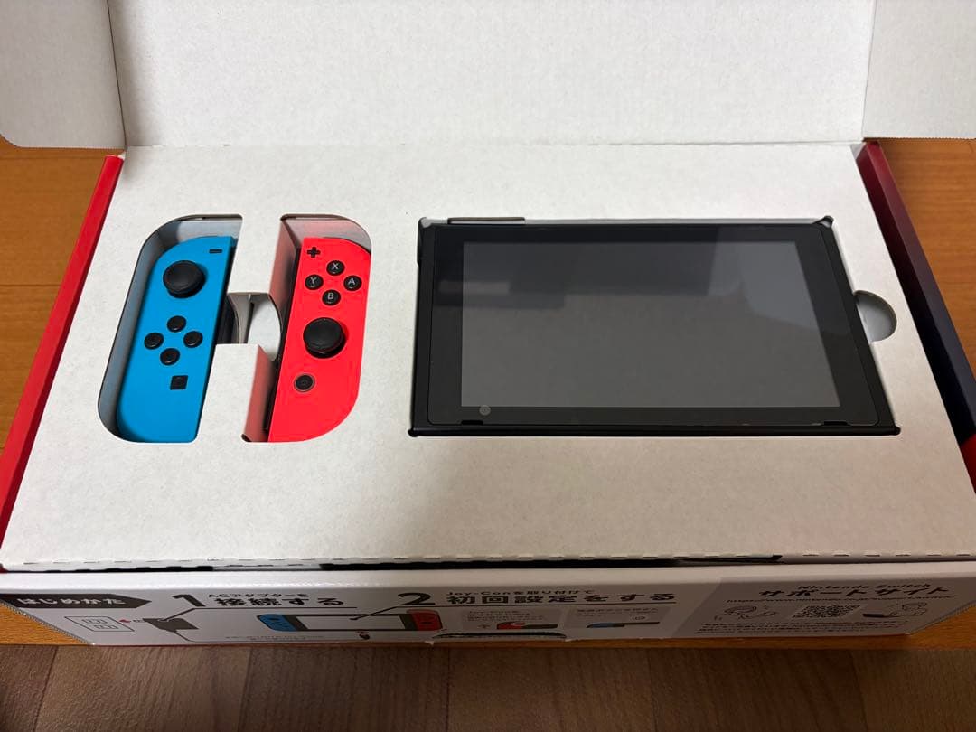 Nintendo Switch 本体 ネオンレッド・ネオンブルー