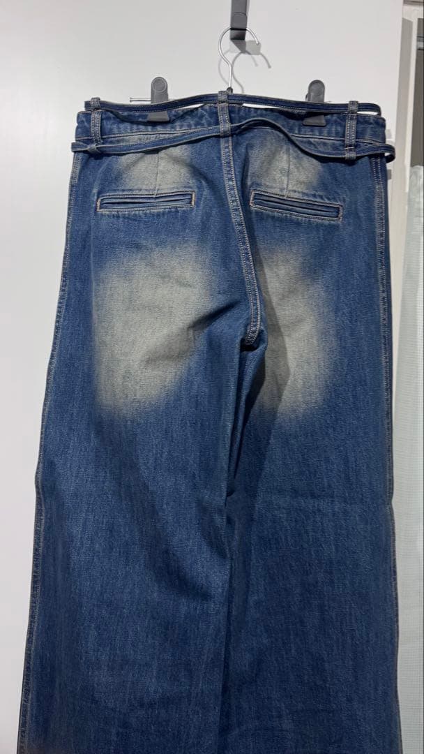 パンツ melt the lady denim5 Blue