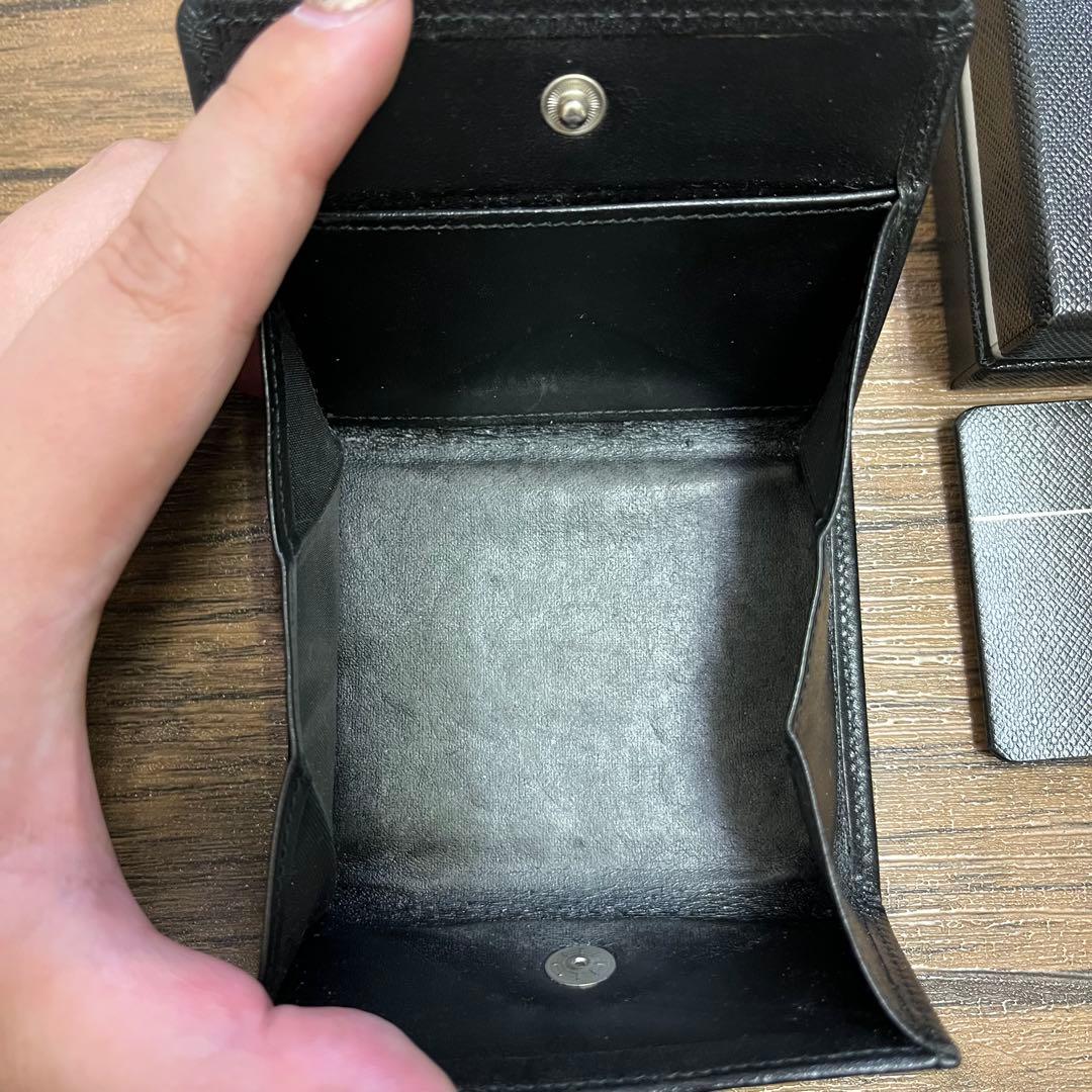 MONT BLANC 二つ折り財布 小銭入れ ブラック