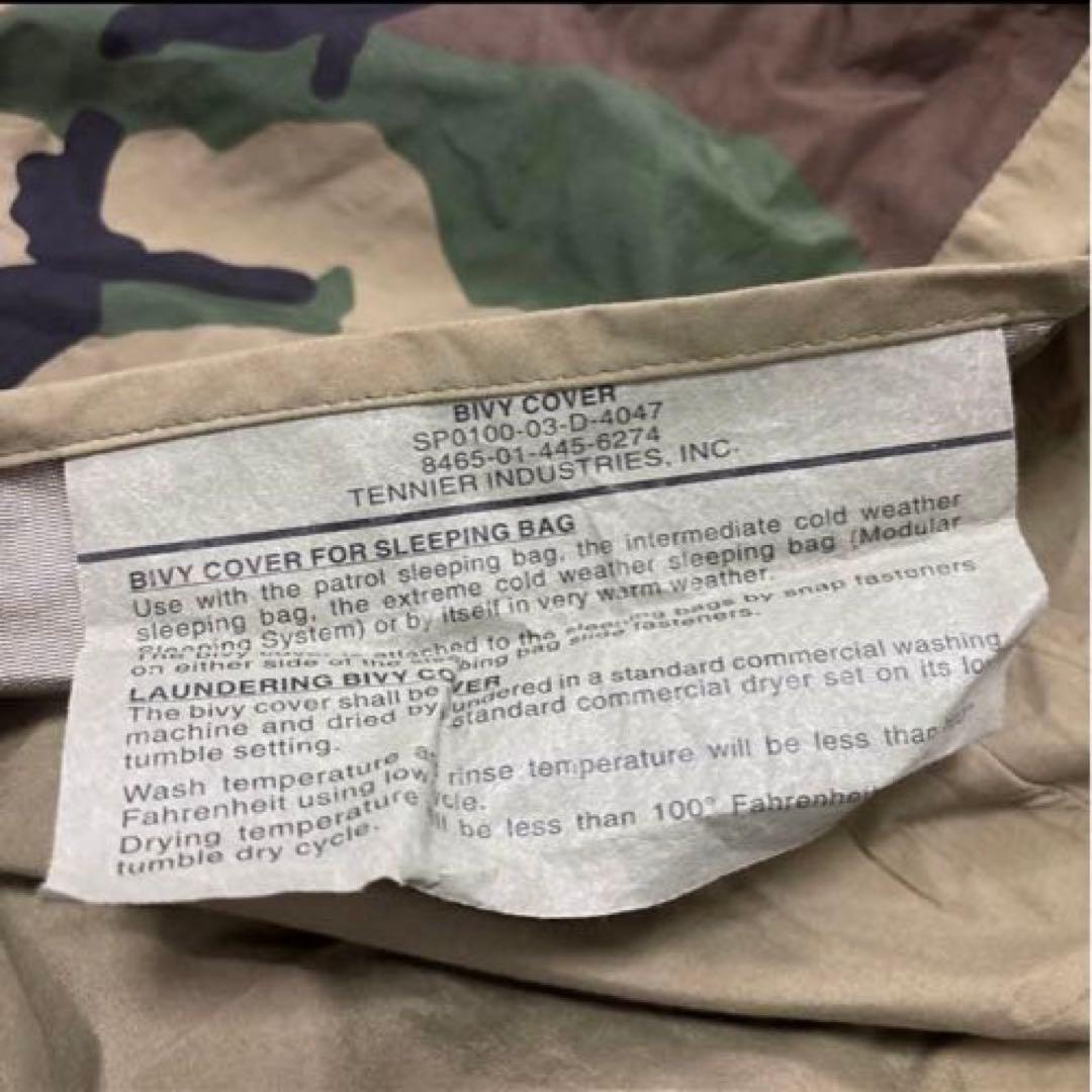 美品　米軍　実物　BIVY COVER GORE-TEX 寝袋カバー　送料無料⑨