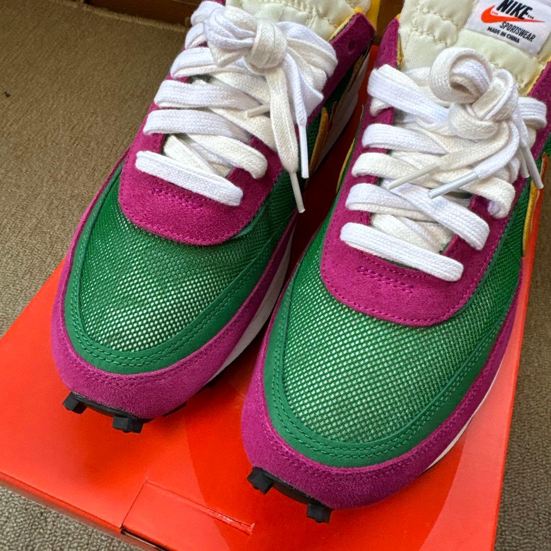 sacai × NIKE LDV WAFFLE \"PINE GREEN\"